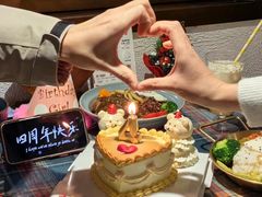-芒果与甜纯动物奶油蛋糕&甜品台定制