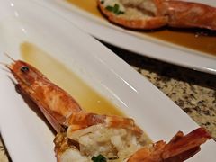 蒜蓉大虎虾-波螺油子·海肠捞饭·青岛菜(银座店)