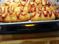 蜂蜜烤香蕉-很久以前羊肉串(昌里路三钢里店)