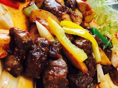 辣炒澳洲雪花和牛肉粒-上海静安香格里拉大酒店