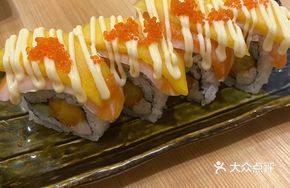 Mango Salmon and Shrimp Rolls