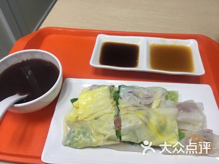 王大叔肠粉王蜜汁叉烧鸡蛋肠加虾仁图片 - 第9张