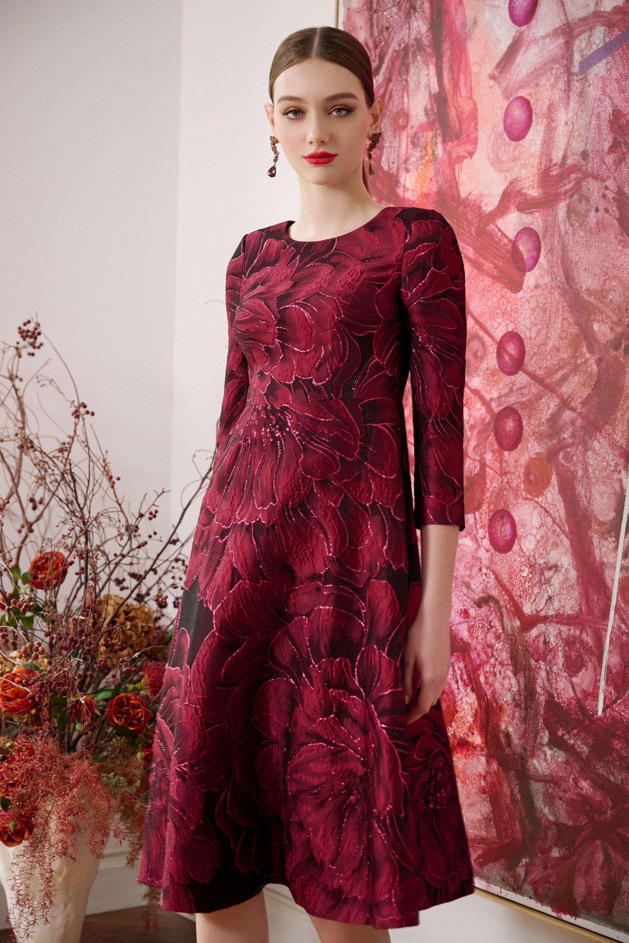 丝滑红丝绸～温柔一刻