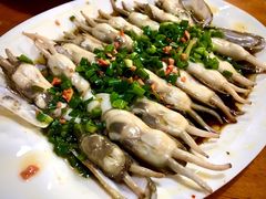 葱油蛏子-温州一家人美食(西木头市店)