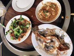 -北京龙庆四季香农家饭庄·灶台鱼·碳烤虹鳟鱼(龙庆峡店)