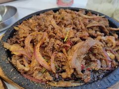 -味之朝·烤盘牛肉·松兰拌饭