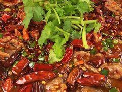 水煮肉片-胖子菜馆(花园餐厅店)
