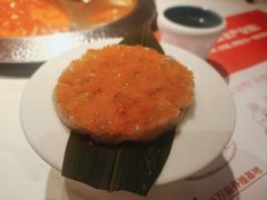 飞鱼籽虾滑-左庭右院鲜牛肉火锅(环球港店)