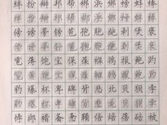 -赵汝飞练字(南京路国际贸易中心校区)