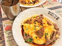 牛肉滑蛋饭-旺记冰室(九龙中心大厦店)