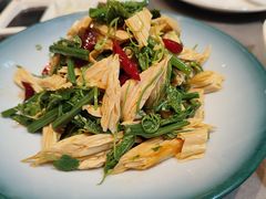 凉拌丝瓜尖-黑窑厂糖油饼烤鸭·清真菜(旗舰店)