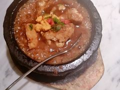 海胆虾怪酱炖老豆腐-青雅中餐厅(大连金石滩绿发希尔顿度假酒店)