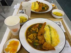 炸鸡块咖喱蛋包饭套餐-池奈·日式咖喱蛋包饭(赛高店)