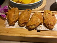 蛋黄鸡翅-新白鹿餐厅(金鹰新街口店)
