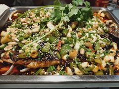 烤鱼豆豉味-江边渔村(双井店)
