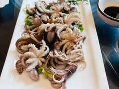 白灼小八爪鱼-宾朋海鲜饭庄(兴海路店)