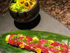 和风薄切生牛肉沙拉-花隐日式怀石料理(万象城购物中心店)