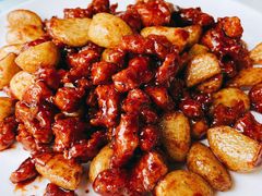 黑蒜子牛肉粒-清真鸿起来饭庄(复兴路店)