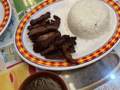 煎牛扒饭-新辉港式茶餐厅(北栅店)