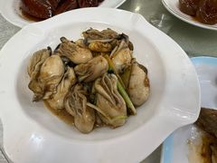 姜葱闷生蚝-台山美食一绝阿四台山黄鳝饭(阿四创作店)