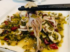 酸菜炒鱿鱼-温岭人家(红花北路店)