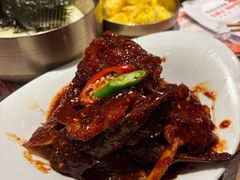 -草家酱蟹炭火烤肉店(珲春南路一店)