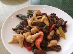 藕尖炒牛肉-将军烧鹅海鲜酒楼