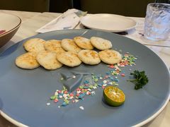 香煎墨鱼饼-子霖南山鲜虾面(南山总店)