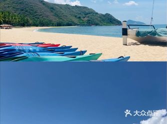 都带私家海滩，风景很好。经济实惠就住大东海或者三亚湾