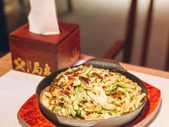 铁板粉丝包菜-局气 烤鸭·北京菜(武清店)