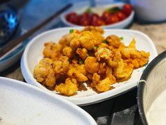 椒盐鲩鱼腩-淘米捞·米汤脆鲩鱼火锅(福田皇岗店)