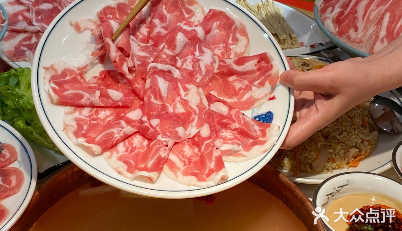 是可以专门跑盘龙城吃的老北京涮羊肉！！