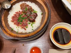 叉烧火腿煲仔饭-觅唐MITONG(鸟巢店)