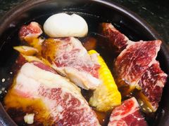 -草家酱蟹炭火烤肉店(珲春南路一店)
