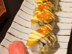 芒果鳗鱼加州卷-名人浅草屋料理(包河万达店)