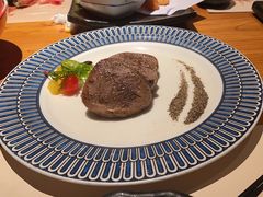 铁板厚切牛舌-藤原布二·八佰善会席料理(奥体店)