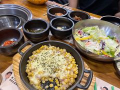芝士铁板玉米-黑豚黨韩国烤肉料理(悦然时光店)