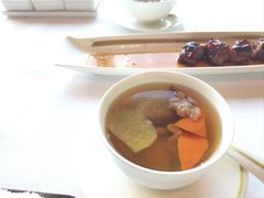 野竹笙松茸炖菜胆-金轩中餐厅 Jin Xuan(浦东丽思卡尔顿酒店)