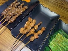 烤鸡腿肉串-烧蠔帮·生蚝海鲜牌档(观海店)