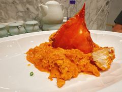 东沟蟹香炒笨鸡蛋-喜鼎海胆水饺(东港店)