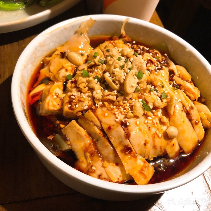 成都名小吃(静安大融城店)-天府棒棒鸡-菜-天府棒棒鸡图片-上海美食