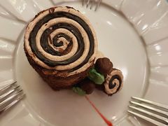 招牌树根蛋糕-莫斯科餐厅
