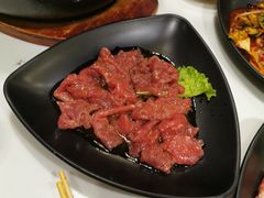 烤瘦牛-崔英子朝韩民俗风味烤肉烤串城(大东店)