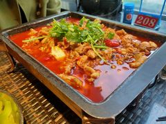 野山椒煮牛蛙-湘知湘味(岳麓山店)