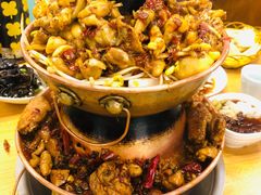 -超越炭火牛蛙火锅鸡(河东店)
