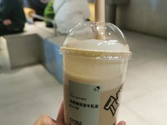 黑糖啵啵奶茶-喜茶(北京通州万达店)