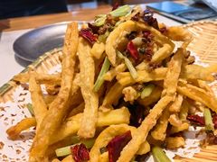 干煸藕丝-不是烧烤·武汉大排档(亚运村店)