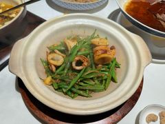 云南扁豆啫脆鱿鱼-炳胜私厨(万象前海店)