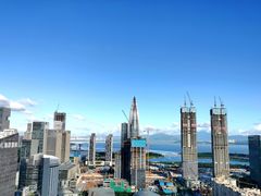 -深圳中洲万豪酒店·大堂酒廊·高空海景
