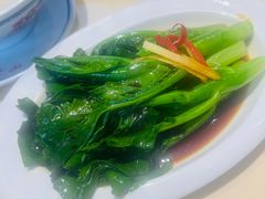 白灼广东芥兰-香港池仔记肠粉王(博多新记襄阳南路店)